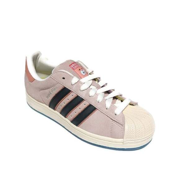 Adidas Other - Adidas Superstar Patrick Star SpongeBob Pink Suede Mens 9 Womens 10 New JQ6778